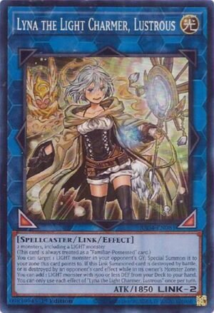 Lyna the Light Charmer, Lustrous - RA04-EN081 (Super Rare)