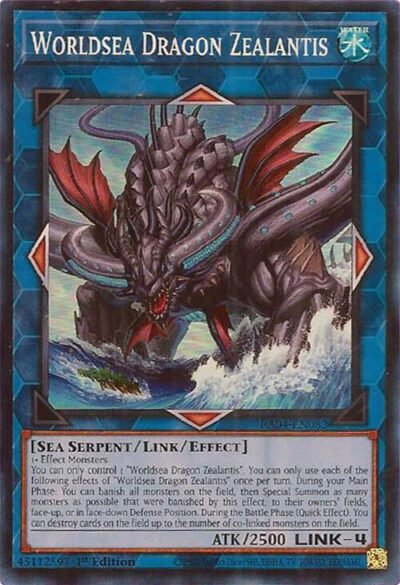 Worldsea Dragon Zealantis - RA04-EN082 (Super Rare)