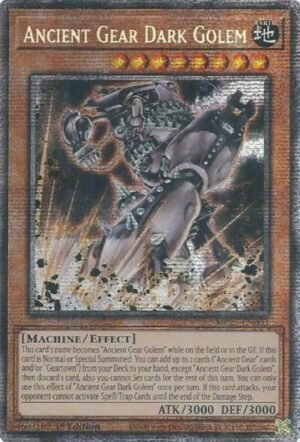 Ancient Gear Dark Golem - MP25-EN003 (Starlight Rare)