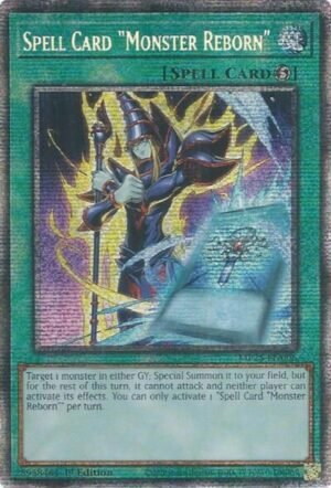 Spell Card "Monster Reborn" - MP25-EN006 (Starlight Rare)
