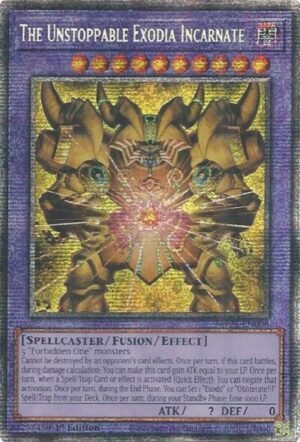 The Unstoppable Exodia Incarnate - MP25-EN008 (Starlight Rare)