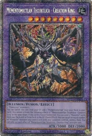 Mementomictlan Tecuhtlica - Creation King - MP25-EN010 (Starlight Rare)