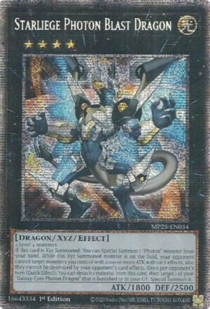 Starliege Photon Blast Dragon - MP25-EN034 (Starlight Rare)
