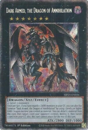Dark Armed, the Dragon of Annihilation - MP25-EN036 (Starlight Rare)