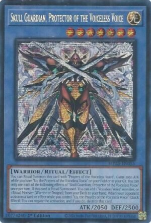 Skull Guardian, Protector of the Voiceless Voice - MP25-EN055 (Prismatic Secret Rare)