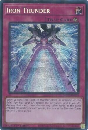 Iron Thunder - MP25-EN058 (Prismatic Secret Rare)