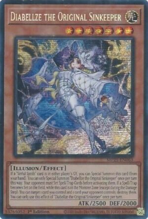 Diabellze the Original Sinkeeper - MP25-EN063 (Prismatic Secret Rare)