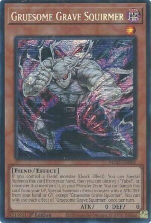 Gruesome Grave Squirmer - MP25-EN065 (Prismatic Secret Rare)