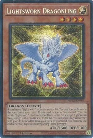 Lightsworn Dragonling - MP25-EN066 (Prismatic Secret Rare)