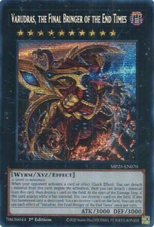 Varudras, the Final Bringer of the End Times - MP25-EN070 (Prismatic Secret Rare)