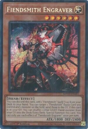 Fiendsmith Engraver - MP25-EN081 (Prismatic Secret Rare)