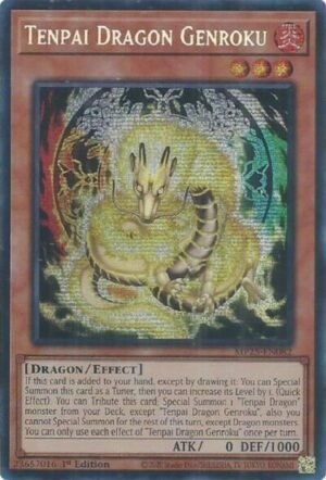 Tenpai Dragon Genroku - MP25-EN082 (Prismatic Secret Rare)