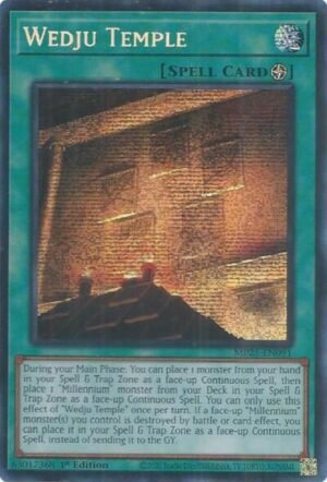 Wedju Temple - MP25-EN091 (Prismatic Secret Rare)