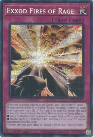 Exxod Fires of Rage - MP25-EN094 (Prismatic Secret Rare)
