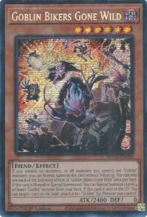 Goblin Bikers Gone Wild - MP25-EN098 (Prismatic Secret Rare)