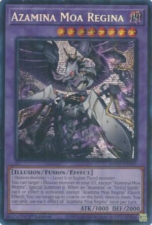 Azamina Moa Regina - MP25-EN105 (Prismatic Secret Rare)