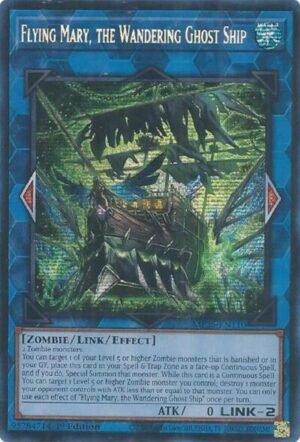 Flying Mary, the Wandering Ghost Ship - MP25-EN110 (Prismatic Secret Rare)
