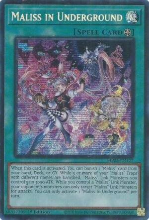 Maliss in Underground - MP25-EN127 (Prismatic Secret Rare)