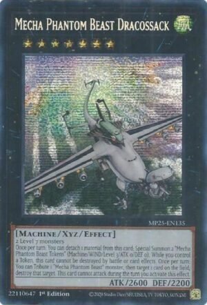 Mecha Phantom Beast Dracossack - MP25-EN135 (Prismatic Secret Rare)