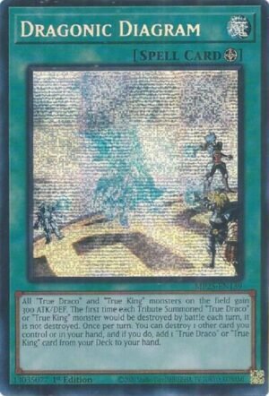 Dragonic Diagram - MP25-EN139 (Prismatic Secret Rare)