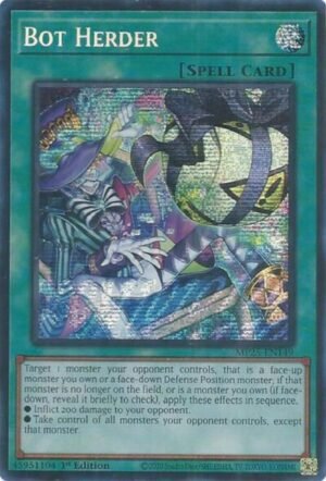 Bot Herder - MP25-EN149 (Prismatic Secret Rare)