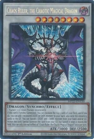 Chaos Ruler, the Chaotic Magical Dragon - MP25-EN150 (Prismatic Secret Rare)