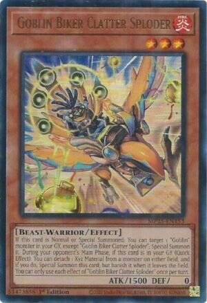 Goblin Biker Clatter Sploder - MP25-EN153 (Ultra Rare)