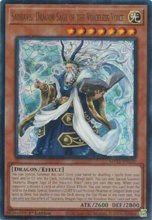 Sauravis, Dragon Sage of the Voiceless Voice - MP25-EN159 (Ultra Rare)