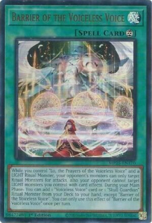 Barrier of the Voiceless Voice - MP25-EN170 (Ultra Rare)
