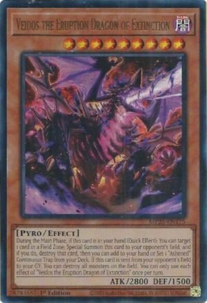 Veidos the Eruption Dragon of Extinction - MP25-EN175 (Ultra Rare)
