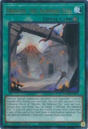 Obsidim, the Ashened City - MP25-EN176 (Ultra Rare)