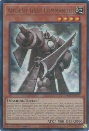 Ancient Gear Commander - MP25-EN179 (Ultra Rare)