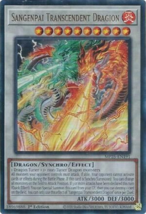 Sangenpai Transcendent Dragion - MP25-EN191 (Ultra Rare)