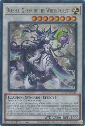 Diabell, Queen of the White Forest - MP25-EN221 (Ultra Rare)