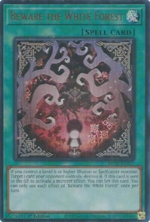 Beware the White Forest - MP25-EN227 (Ultra Rare)