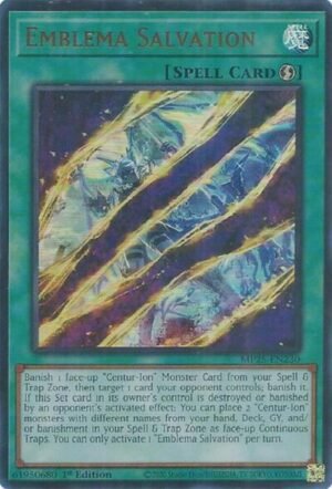 Emblema Salvation - MP25-EN230 (Ultra Rare)