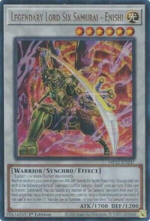 Legendary Lord Six Samurai - Enishi - MP25-EN247 (Ultra Rare)