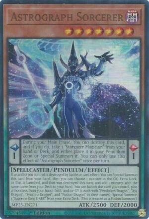 Astrograph Sorcerer - MP25-EN271 (Ultra Rare)