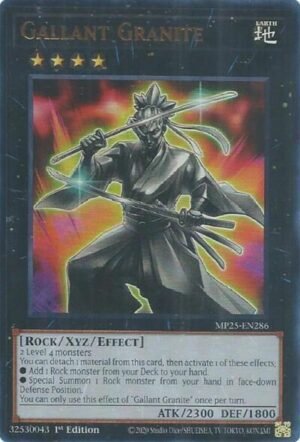 Gallant Granite - MP25-EN286 (Ultra Rare)