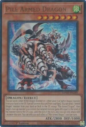 Pile Armed Dragon - MP25-EN289 (Ultra Rare)