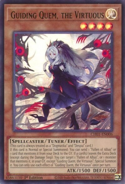 Guiding Quem, the Virtuous - CH01-EN006 (Ultra Rare)