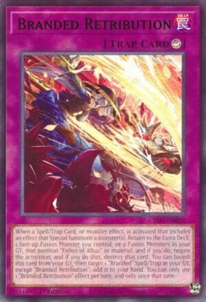 Branded Retribution – CH01-EN034 (Ultra Rare) - fantasticaventura.com