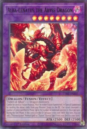 Alba-Lenatus the Abyss Dragon - CH01-EN045 (Ultra Rare)