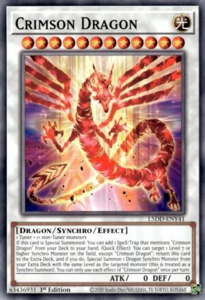 Crimson Dragon - L5DD-ENY41 (Common)