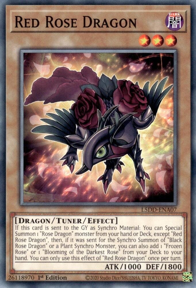 Red Rose Dragon - L5DD-ENA07 (Common)