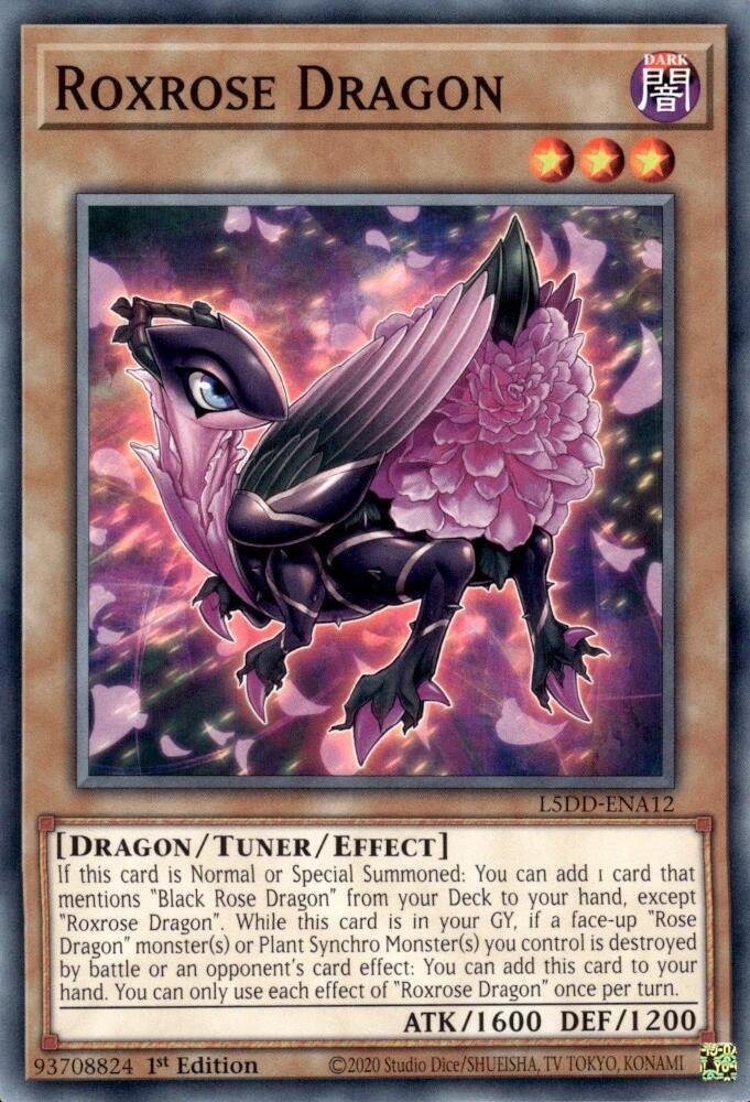 Roxrose Dragon - L5DD-ENA12 (common)
