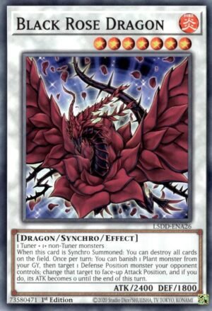 Black Rose Dragon - L5DD-ENA26 (common)
