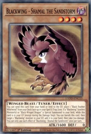 Blackwing - Shamal the Sandstorm - L5DD-ENC13 (common)