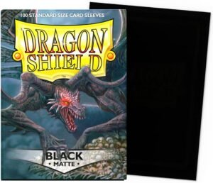 Dragon Shield Standar Black Matte (Sleeves)