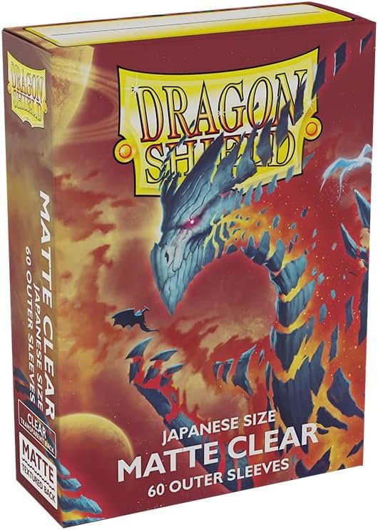 Dragon Shield Japanase Matte Clear Outer (Sleeves)
